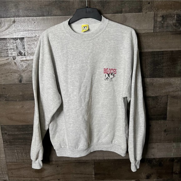SOLD VTG 1990 Big Dogs Crewneck XL - Picture 1 of 4